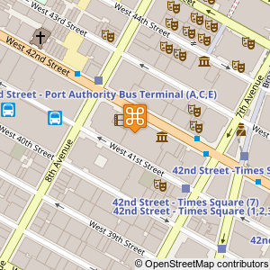 234 W 42nd St, New York, NY 10036